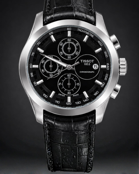 Tissot Black Chronograph Watch